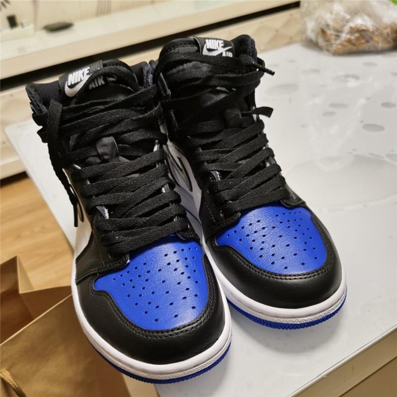 PKGod air Jordan 1 retro high OG white royal retail materials ready to ship